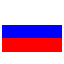 Das Bild zeigt die russische Flagge