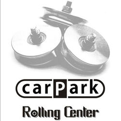 Das Bild zeigt den Text carPark Rolling center